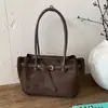 Bolso de mano grande de gran capacidad para mujer, nuevo para Otoño e Invierno 2026, bolso tote de gamuza, bolso de mano versátil simple retro