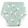 Calcinhas de Treinamento para Desfralde de Bebê em Algodão Puro, Respiráveis e Laváveis, Adequadas para Meninos e Meninas, Universais para Todas as Estações, com Estampa de Dinossauro, Calcinhas à Prova de Vazamentos