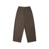 Mayuenjoy Calça de Trabalho Chino de Algodão Clássica Masculina Calças Longas Perna Reta Solta Calças Casuais de Alta Qualidade K18