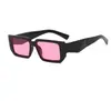 2025 Nuevas Gafas de Sol de Celebridades de Internet Europeas y Americanas Gafas Rectangulares Cuadradas Transfronterizas Gafas de Hip Hop Gafas de Moda para Transmisiones en Vivo