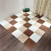 Alfombra Jinfuchun felpa espuma costura alfombrilla 30 * 30cm 60 * 60cm alfombrilla