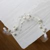 Diadema de perlas para bebé recién nacido, hecha a mano, accesorios para el cabello de princesa, tocado para bebé, estudio fotográfico, accesorios de fotografía infantil, accesorios para el cabello
