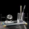 Material de escritório porta-caneta retro estilo chinês suporte de caneta de escritório de grande capacidade desktop caixa de armazenamento personalidade simples