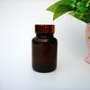 Botella Cápsula de Vidrio Marrón de 60 ml Botella de Vidrio Ámbar Profesional para Medicina de 75 ml Botella Cápsula de Vidrio de Alta Calidad