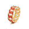 Nuevo brazalete de esmalte transfronterizo para mujer, simple y elegante, con apertura irregular y diseño de goteo de aceite, disponible en stock para venta al por mayor de fábrica