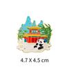 Wen Chuang Sichuan Chengdu Atrações Turísticas Distintivo de Lembrança Templo Wuhou Broche Fofo de Panda Gigante Acessórios para Roupa