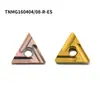 Tnmg160404/08C Directo del Fabricante Herramienta de Torneado CNC Insertos de Corte Interno y Externo Carburo Recubrimiento Doble Cara