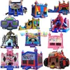 Castelo Inflável de Comércio Exterior Escorregador Infantil Ponto Turístico Equipamento de Diversão Castelo Inflável ao Ar Livre Trampolim Estrutura de Brincadeiras ao Ar Livre