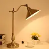 [Transfronterizo] Linterna regulable, lámpara de protección ocular para sala de estar, lámpara de mesita de noche minimalista estilo americano para dormitorio, lámpara de mesa de lujo retro nórdico para sala de estar y estudio