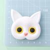 Pegamento suave 3D gato PVC pasador accesorios diy hecho a mano refrigerador ropa sombrero agujero zapatos accesorios parche