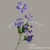 Flores de Gelo Simuladas de 5 Cabeças Flores de Casamento Decoração de Chão a Teto para Casa Adereços Ornamentos de Flores Artificiais Atacado