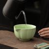 Cerimônia de Matcha Pétala Prato Imitação Canção Ferramenta de Chá Xícara de Chá Li Bai Ben Li Prato Cerâmico Doméstico Conjunto de Chá Bai Xi