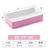 Kaibaiya vajilla de melamina ángulo recto caja cuadrada de plástico plato plato para hot pot comercial plato para barbacoa de autoservicio plato de exhibición