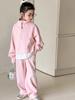 Conjunto Infantil Meninas Peixe Vermelho Primavera e Outono 2026 Nova Moda Estiloso Roupa Esportiva de Primavera Infantil Conjunto Casual de Duas Peças