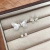 Brincos de Pérola Borboleta de Alto Padrão Multipeças Design de Nicho Brincos de Luxo Acessível como Presente para Sua Namorada Moda para Usar