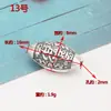 Prata 925 Prata de Lei Prata Velha Fosca Contas Cilíndricas Xiangyun Lótus Mantra de Seis Caracteres Acessórios DIY Contas Foscas Feitas à Mão