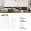 Laje de Rocha de Guangdong 800X2600X9mm Esmaltada na Superfície Luz Suave Microcimento Parede de Fundo Painel de Parede Liso Cor Sólida Aveludado