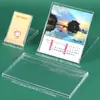 Calendário de Mesa Mini Transparente Enfeites de Mesa Personalizados 255X128Mm Caixa de Calendário Extra Grande A5 A6Ps Caixa de Calendário