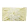 Accesorios para el cabello de bebés europeos y americanos, tocados de nailon, diadema de flores de gasa grandes para niños, diadema suave para bebés, medias de seda, diadema