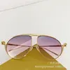 Óculos de Sol de Designer Luxuosos Masculinos e Femininos Estrelas Tendência Europeia e Americana Óculos de Sol Estilo Aviador Retrô Óculos de Moda 40180
