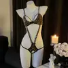 Lencería Sexy Ai Ruru con Encanto Atractivo, Body de Juego de Rol de Camisón Mixto, Conjunto de Malla Transparente