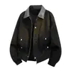Venta Directa de Fábrica2026 Chaqueta para Hombre Estilo Old Money Nuevo, Chaqueta Casual Gruesa Cepillada de Alta Calidad para Primavera y Otoño