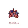 Broche Insígnia de Órgão Médico Personalizado Decoração de Coração Acessório para Mochila Ensinando Arte Pequeno Presente para Estudantes de Medicina