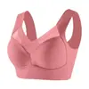 Sujetador Deportivo Transfronterizo de Gran Tamaño de Seda de Hielo Sin Costuras para Mujer Ropa Interior Push-Up Anti-Caída Reductor de Senos Top Tubo Sexy