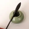 Mercadorias genuínas Pente de ébano pente de alto padrão diy estilo antigo acessórios de cabelo com balanço passo Pente de madeira novo estilo chinês adorno de cabeça feminino
