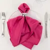 Guardanapo de cetim fosco, guardanapo dobrado, pano de limpeza de copos, banquete de casamento de hotel, guardanapo quadrado pequeno decorativo estilo americano