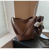 Bolsos de Moda Transfronterizos Más Vendidos para Mujer, Gran Capacidad, Bolso Cruzado Versátil Nuevo Otoño e Invierno 2026, Bolso Cubo Madre e Hija