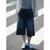 Pantalones pitillo azules de cintura alta para mujer, que estilizan y son cropped, adecuados para ir al trabajo, alargan las piernas, jeans casuales de nuevo estilo, pantalones de pierna ancha a la moda
