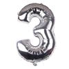 Globo digital de 16 pulgadas del 0 al 9 para Año Nuevo, luna llena, fiesta de cumpleaños, decoración, globo de película de aluminio degradado, venta al por mayor