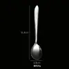 Venta al por mayor transfronteriza Cuchara de sopa con forma de grulla de acero inoxidable Tenedor de bistec estilo occidental para hotel Utensilios de comedor para el hogar Mango liso Cuchara redonda