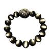 Suministro Pulsera de Obsidiana Dorada Natural Pulsera de Obsidiana Joyería Simple para Pareja para Hombre y Mujer Venta al Mayoreo