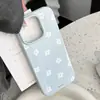Funda para Teléfono Blanco Té Flor Pequeña Manzana 16 Adecuada para iPhone 18 Pro Max, Estilo Suave y Fresco para 15, Brillante y Suave para 16, 13