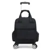 Bolsa de viaje mini plegable ultraligera al por mayor, bolsa de carrito pequeña universal con ruedas portátil, caja de tela para viaje de abordaje