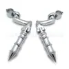 Venta Caliente Transfronteriza Parachoques Modificado para Motocicleta Pedales Plegables Fijos Delanteros y Traseros 32mm Venta al por Mayor de Fábrica