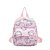 Mini Mochila Pequeña Niños Niñas Mochila Escolar Doble Pequeña Bebé Salida Viaje Mochila de Dibujos Animados Mochila Pequeña Casual