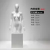 Maniquí de tienda de ropa, accesorios, soporte para escaparate femenino, soporte de maniquí estilo coreano, maniquí de medio cuerpo, modelo de ropa interior de cuerpo entero para mujer