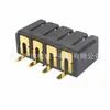 Suporte de bateria com pino alongado 4 pinos passo 5.0 conector de bateria base macho e fêmea DS-C01MF-A-4P-R3-S2
