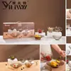 Serie de Juegos de Vasos de Vidrio para Agua de Regalo, Todas las Categorías de Bebidas Calientes, Seguro y Adecuado para Juegos de Vasos de Agua con Limonada, Venta al por Mayor