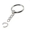 Anillos de Llave al por Mayor, Diversas Especificaciones de Accesorios para Llaveros con Cadenas, Anillos de Metal para Llaves, Colgantes para Llaveros, Anillos para Llaveros