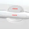 Tira Anticolisión para Coche Protector de Manija de Puerta Adhesivo Transparente Decoración de Manija Universal para Todos los Modelos de Coche