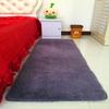 Venta al por mayor de fábrica alfombra gruesa de pelo largo para sala de estar, alfombra de seda para dormitorio, mesa de centro, hogar, sala de estar, pasillo, mirador, personalización