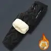 Pantalones de exterior para hombre, con forro polar, engrosados, cálidos y cómodos, con forro de lana de cordero, corte holgado y disponibles en tallas grandes, perfectos para el uso casual en invierno