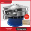 Peneira vibratória redonda de farinha de milho peneira vibratória rotativa de aditivo alimentar pequena máquina de triagem equipamento