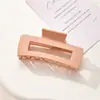 Grampo de Cabelo Macio de Silicone Transfronteiriço, Simples, de Alta Qualidade e Requintado Grampo Tubarão, Grampo Macio para a Parte de Trás da Cabeça, Acessórios de Cabelo, Adereços de Cabeça