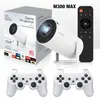 Console de Jogo F100 Projetor Inteligente 4K Wi-Fi Dual-Band Bluetooth Portátil Venda Quente no Exterior 2026