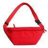 Bolsa de pecho al por mayor en stock logotipo personalizado simple de nailon bandolera pequeña para mujer 2023 moda nueva bolsa de pecho para hombre